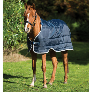 Forro Horseware pônei 200g Marinho / prateado Azul