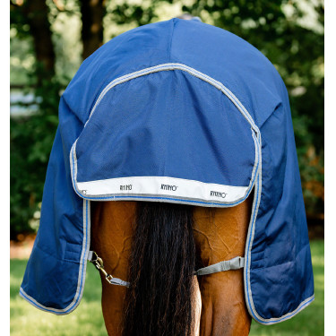 Cobertura Horseware Rhino Wug 100g Marinho / cinza titânio / azul clássico Azul-marinho