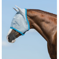 Máscara anti-moscas Horseware Amigo Bege / verde Máscara anti-moscas Horseware Amigo Bege / verde
