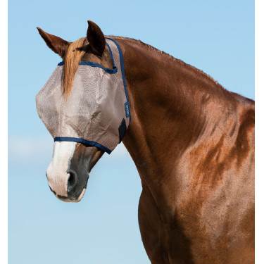 Máscara anti-moscas Horseware Mio sem orelhas