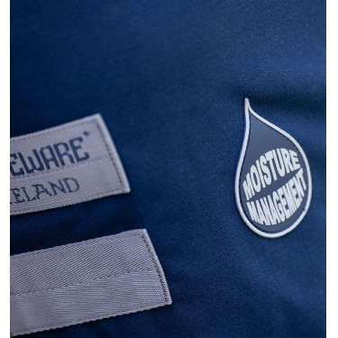 Camisa de box Horseware Amigo Delphinium 0g Marinho / cinza titânio / prata Azul-marinho