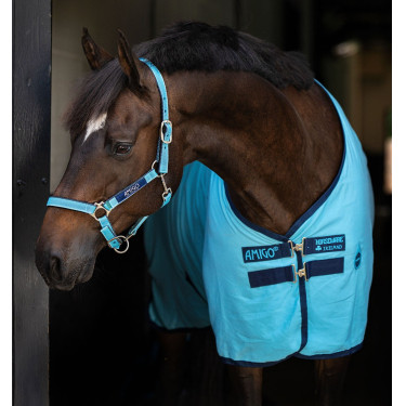 Camisa de box Horseware Amigo Delphinium 0g Azul golfinho / marinho Camisa de box Horseware Amigo Delphinium 0g Azul golfinho / marinho