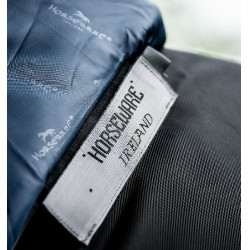 Cobertura Horseware Rambo Supreme Turnout Vari-layer 1680D 450g Preto / tempestade / cinza prateado