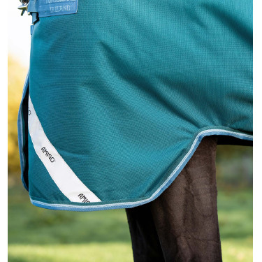 Capa Horseware Amigo® Bravo 12 Plus 400g 1200D Verde / turquesa