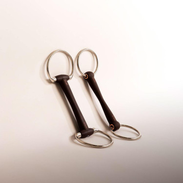 Bocado de equitação Eggbut Velari Flex Hard 20 mm