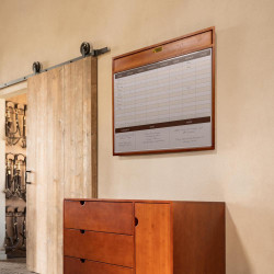 Quadro de estábulo magnético com moldura Grooming Deluxe by Kentucky Madeira Bege