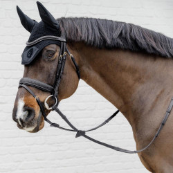 Testeira em V trançada Dy'on D Collection equitação
