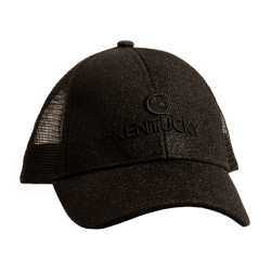 Boné Kentucky Trucker com Lantejoulas Preto
