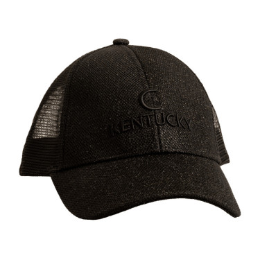 Boné Kentucky Trucker com Lantejoulas Preto