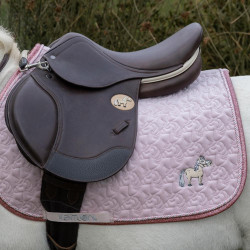 Sela Kentucky Cabeça de Unicórnio com Brilhantes Rosa claro