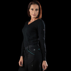 Pullover V-Ausschnitt Nostava Flags & Cup Pullover V-Ausschnitt Nostava Flags & Cup