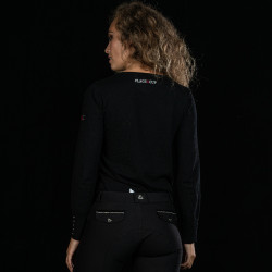 Pullover V-Ausschnitt Nostava Flags & Cup Pullover V-Ausschnitt Nostava Flags & Cup