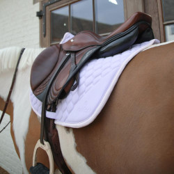 Sela de equitação Kentucky Softshell Onion Quilt Jumping Púrpura Rosa
