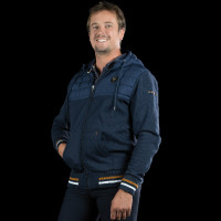 Moletom masculino Eno Flags & Cup Azul-marinho Moletom masculino Eno Flags & Cup Azul-marinho