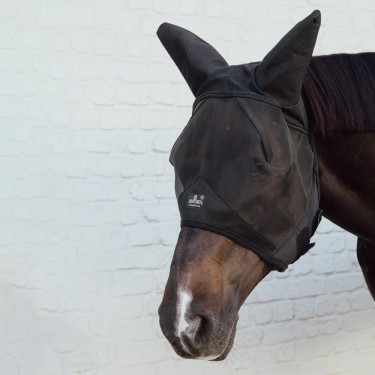 Máscara anti-moscas para cavalo Kentucky Soundless Máscara anti-moscas para cavalo Kentucky Soundless