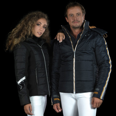 Blusão impermeável masculino Iso Flags & Cup Azul-marinho Blusão impermeável masculino Iso Flags & Cup Azul-marinho