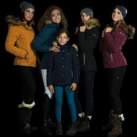 Parka femme Pakaa Flags & Cup Noir