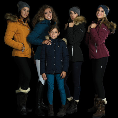 Parka feminina Pakaa Flags & Cup Parka feminina Pakaa Flags & Cup