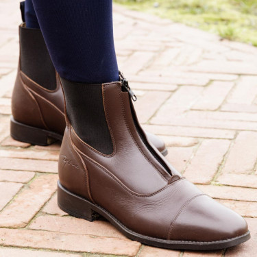 Botas com zíper Dy'on Castanho Botas com zíper Dy'on Castanho