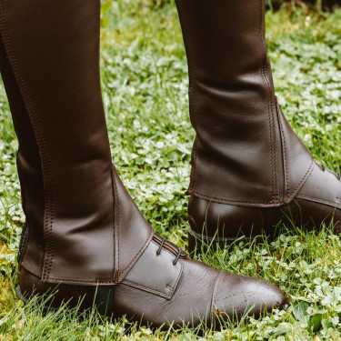 Botas com atacadores Dy'on Castanho