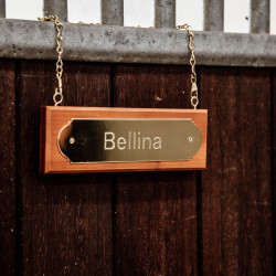 Placa de Box Grooming Deluxe by Kentucky Castanho