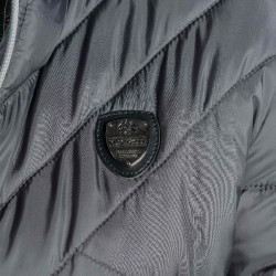 Casaco leve feminino Apola Flags & Cup Antracite Cinzento