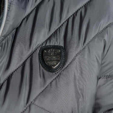 Casaco leve feminino Apola Flags & Cup Antracite Cinzento