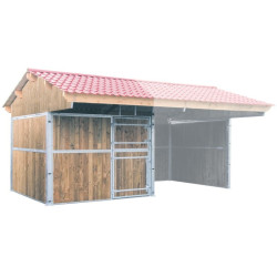 Caixa de extensão de pasto La Gée de duas águas