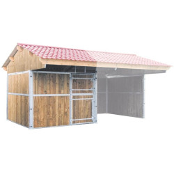 Caixa de extensão de pasto La Gée de duas águas