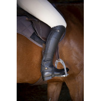 Mini-chaps Equithème Elite Preto