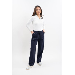 Calça Pia Harcour Marinho Azul-marinho Calça Pia Harcour Marinho Azul-marinho