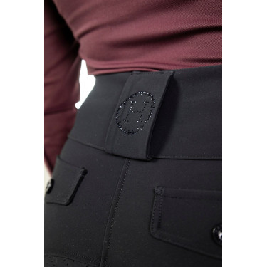 Calça de equitação Luce Harcour Preto Calça de equitação Luce Harcour Preto