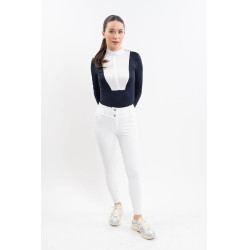 Calça de equitação Luce Harcour Branco Calça de equitação Luce Harcour Branco