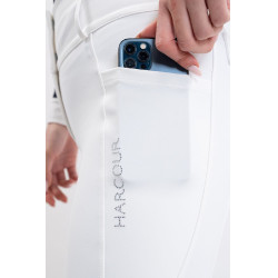 Calça de equitação Luce Harcour Branco Calça de equitação Luce Harcour Branco