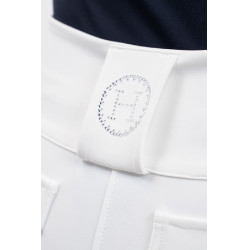 Calça de equitação Luce Harcour Branco Calça de equitação Luce Harcour Branco