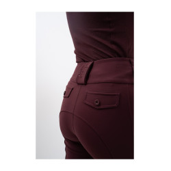 Calça de equitação Luce Harcour Beringela Bordô Calça de equitação Luce Harcour Beringela Bordô