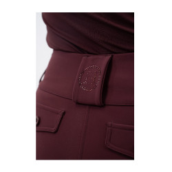 Calça de equitação Luce Harcour Beringela Bordô Calça de equitação Luce Harcour Beringela Bordô