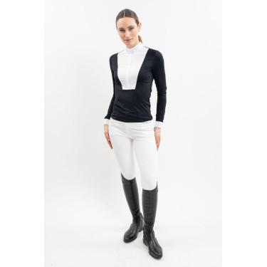 Polo de competição Harcour Stella feminino Preto Polo de competição Harcour Stella feminino Preto