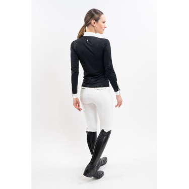 Polo de competição Harcour Stella feminino Preto Polo de competição Harcour Stella feminino Preto