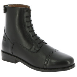 Botas Equithème Deauville com atacadores e fecho éclair
