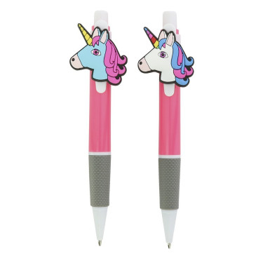 2 canetas unicórnio Equi-Kids rosa 2 canetas unicórnio Equi-Kids rosa