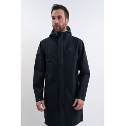 Casaco impermeável Harcour Prisko masculino Marinho Azul-marinho