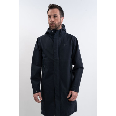 Casaco impermeável Harcour Prisko masculino Marinho Azul-marinho