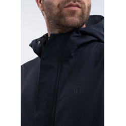 Casaco impermeável Harcour Prisko masculino Marinho Azul-marinho