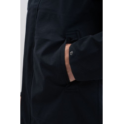 Casaco impermeável Harcour Prisko masculino Marinho Azul-marinho