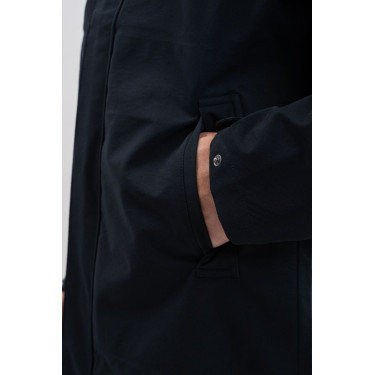 Casaco impermeável Harcour Prisko masculino Marinho Azul-marinho