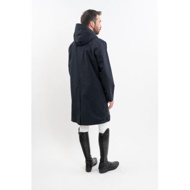 Casaco impermeável Harcour Prisko masculino Marinho Azul-marinho