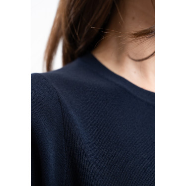 Camiseta Harcour Tzimi feminina Marinho Azul-marinho Camiseta Harcour Tzimi feminina Marinho Azul-marinho