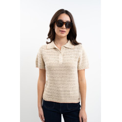 Polo feminina de equitação Harcour Pony Polo feminina de equitação Harcour Pony