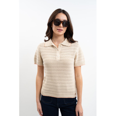Polo feminina de equitação Harcour Pony Polo feminina de equitação Harcour Pony